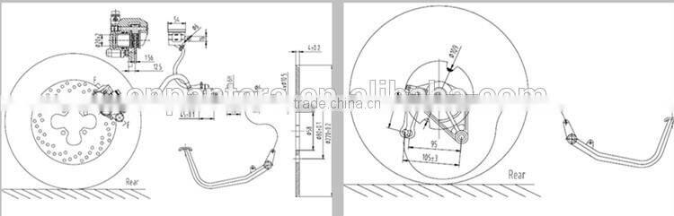 Maroc Market 2016 New 50cc C90 EEC Motos