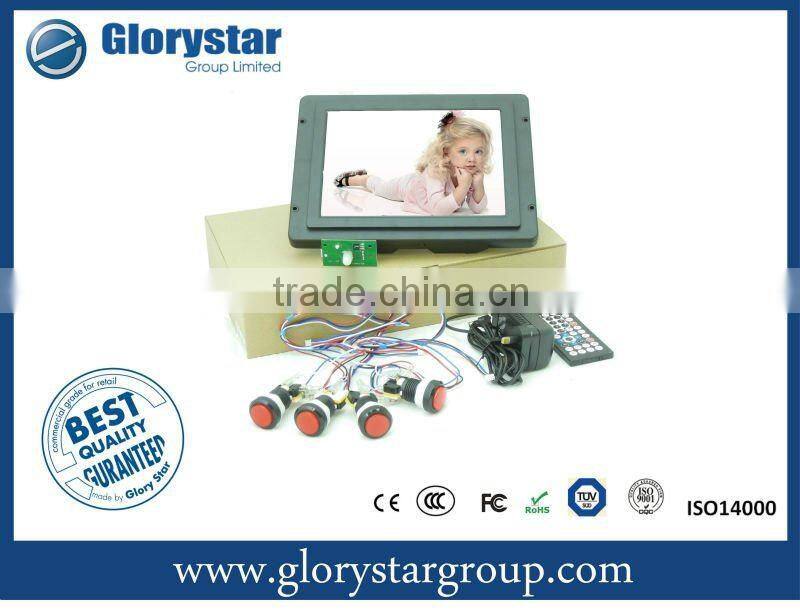 10" Station announcement lcd tv display