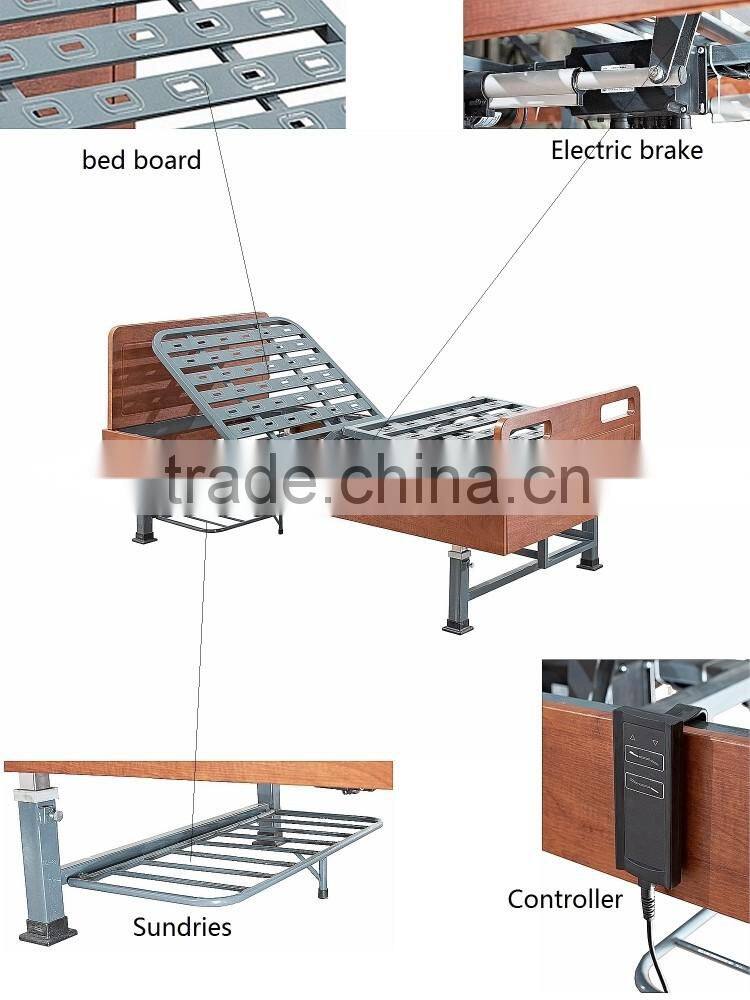 European Style Electric Woodren Headboard Two Functional Bed