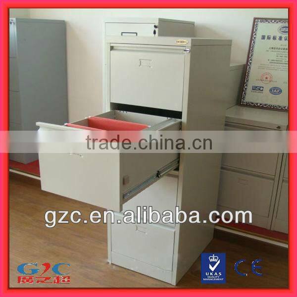 Office Funture 4 3 2 Drawer Combined Vertical Cold Rolled Steel Filing Cabinet with Lock Key