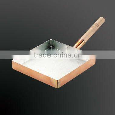 Japanese Copper Egg Pan For Professional Chef