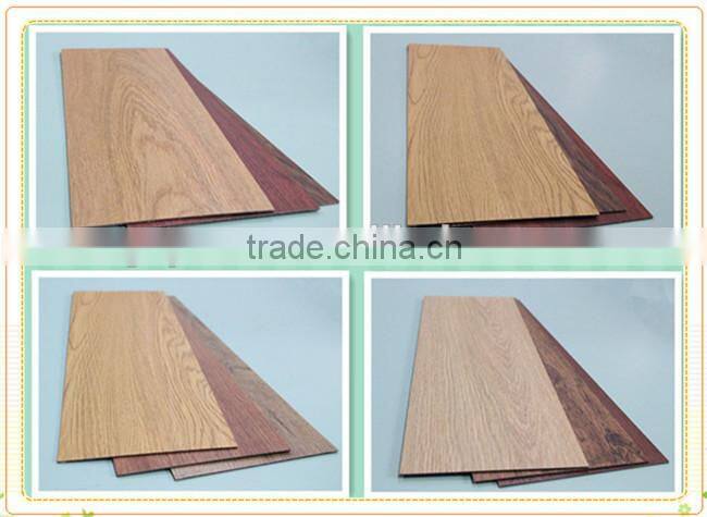 hot sale eco-friendly and cheapest moisture proof anti-cigarette wood plastic laminate vinyl flooring