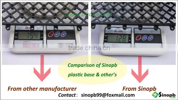 Gallery Road Patio Floor Garden Road Decking with Plastic Grid Support