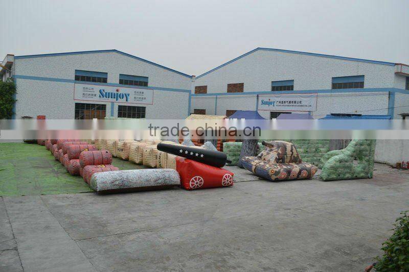 68 pcs inflatable paintball bunker / inflatable paintball arena field