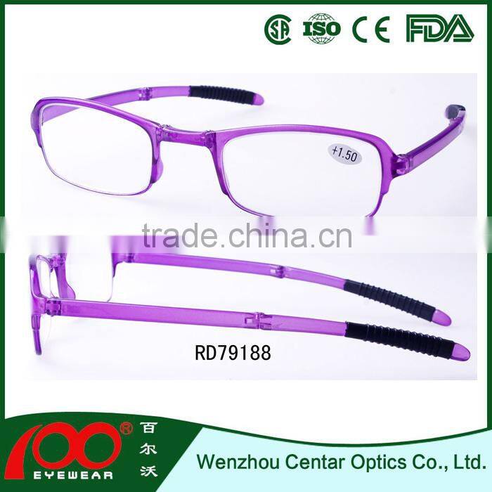 2016 Best selling Foldable reading glasses;PC reading glasses;magnivision folding reading glasses
