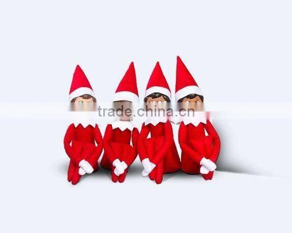 10 Style ELF On The Shelf Xmas Dolls And Soft Book 21*21cm Holiday Gift elf on shelf