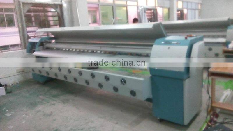 Guangzhou SPT510/50PL Print head 3.2meter Infiniti/Challenger FY-3278N Flex banner Solvent printing machine