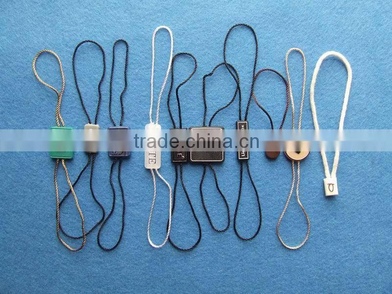 customized brand embossed plastic seal tags