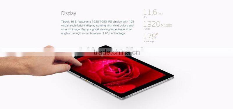 11.6" Teclast Tbook16s Windows 10 home Android google play store free download tablet