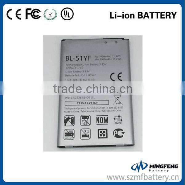 New 3.85V 3000mAh Replacement Li-ion Battery For LG G4 BL-51YF H818 H815 H810