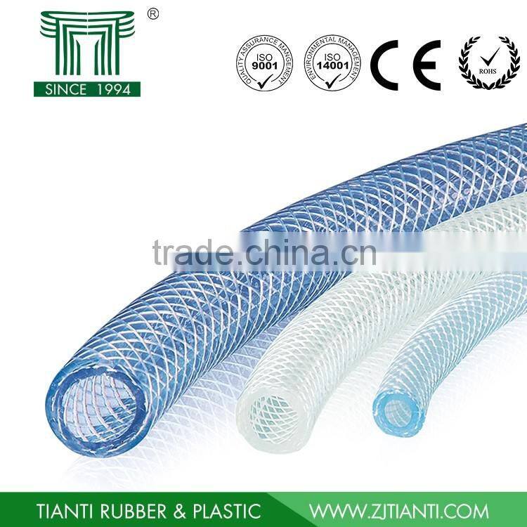 PVC Tube Braided Reinforced Water Hose , Garden Hose