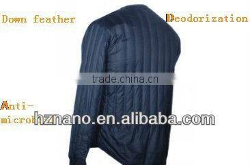 Nano Silver Antibacterial Finishing Agent for Down