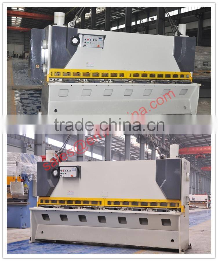 QC11Y-12x3200 hydraulic guillotine manual sheet metal shearing machine