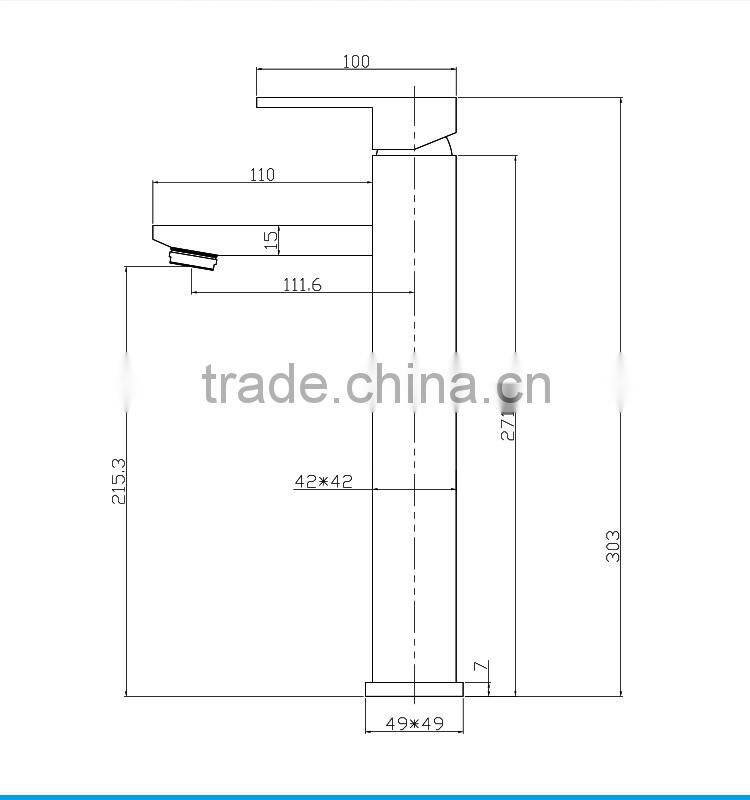 Lead Free Brass Ceramic Core Tap Faucet