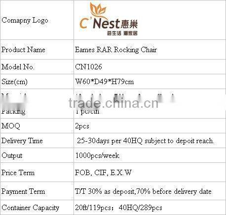 Plastic Rocking Chair