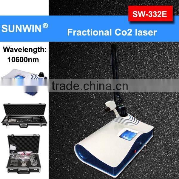 2016 hot sale laser skin renewing , skin rejuvenation, RF fractional CO2 laser dermabrasion