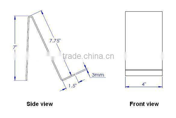 Acrylic book holders/ Book stands/ Book holders