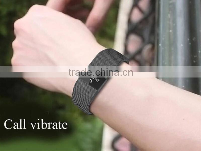 JW86 Smart Wristband with Heart Rate Monitor Fitness Tracker Bluetooth Smartband Smart Bracelet for Smart Phone