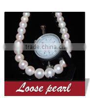Latest fashion AAA 9.5-10mm button sterling silver single pearl pendant