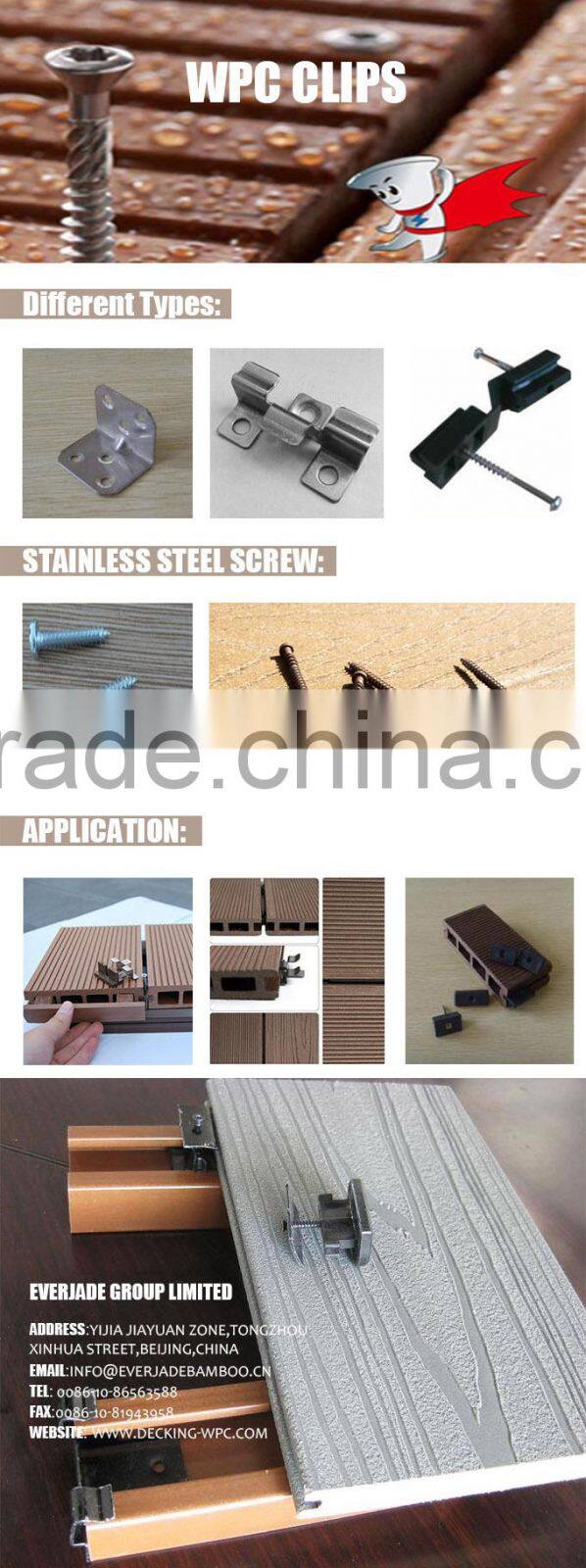 wpc composite timber flooring clips