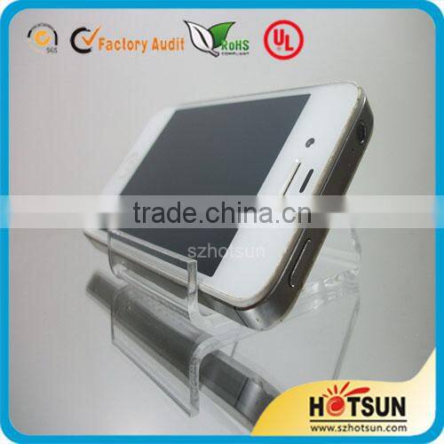 Simple design acrylic cellphone store displays