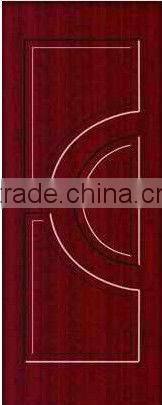 Cheap price 3.2mm natural veneer/melamine/white painted door skin