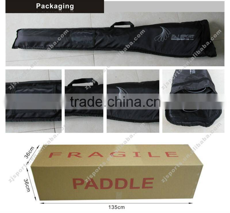 Carbon Oval Shaft Kayak Paddle with Two Piece Blades