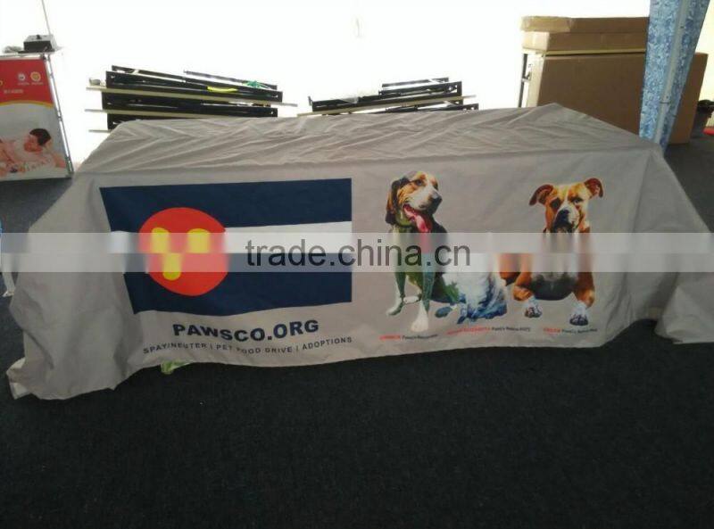 polyester tablecloth painting designs for outdoor display