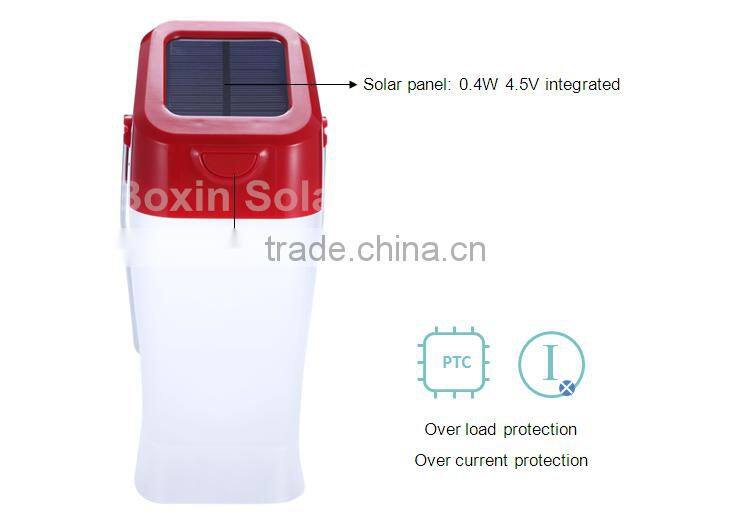 hot selling rechargeable and foldable mini energy saving emergency led lights solar camping lantern