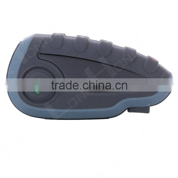 SZwinzon V8 Motorcycle Bluetooth Helmet Intercom Headset 5 Riders Talk at The Same Time Remote Control NFC FM 1200M