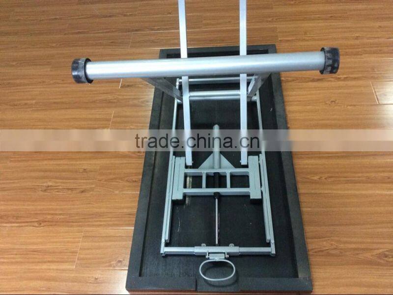 Height Adjustable metal legs Table