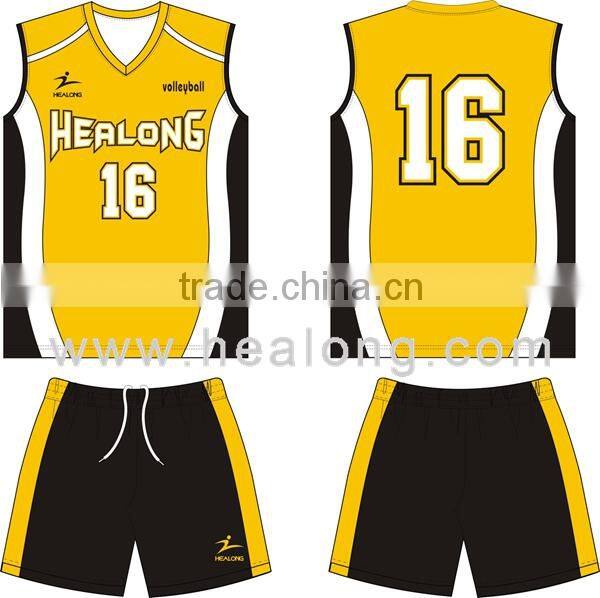color combination sleeveless volleyball clothing