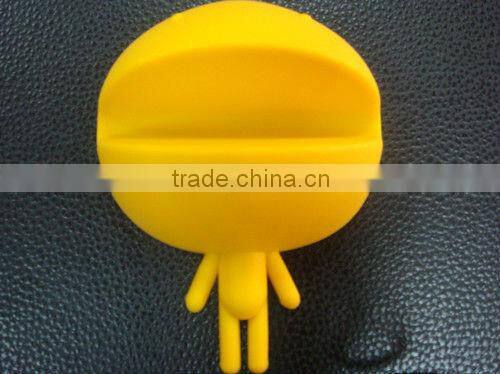 Man shaped silicone mobile phone holder