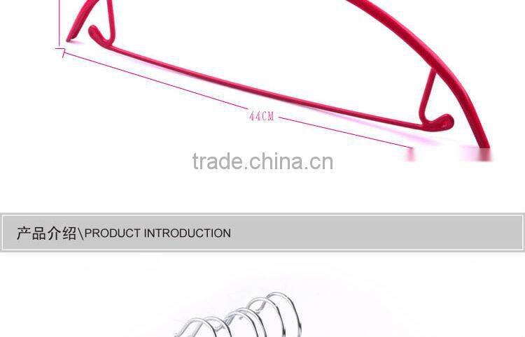 pvc coated semicircled guilin stainless steel hanger