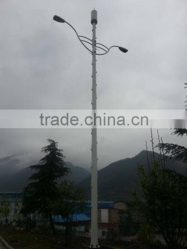 Steel landscape monopole tower (light pole)