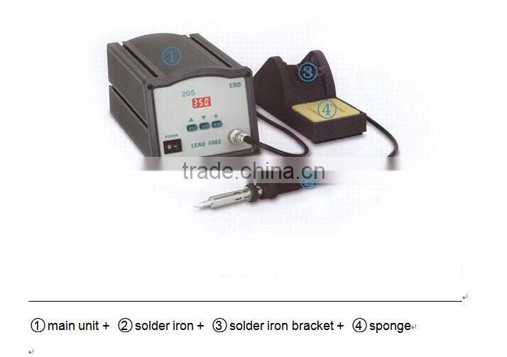 Lead Free Soldering Iron station for motherboard bga chip Shuttle Star 205