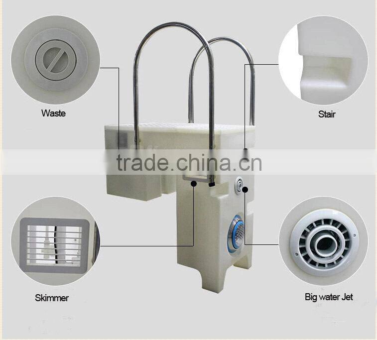 Swming pool equipment for Pipeless integrative filtration equipment