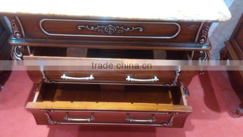 Solid Wood Carcase Material and Mirrored Cabinets Type classic bathroom vanity