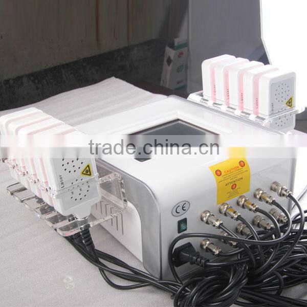 2015 New Portable Cold Laser Slim Lipolysis LED Laser for Slimming Skin Care Equipment