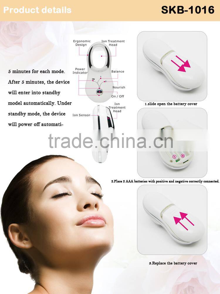 notime beauty skin care battery operated mini massager