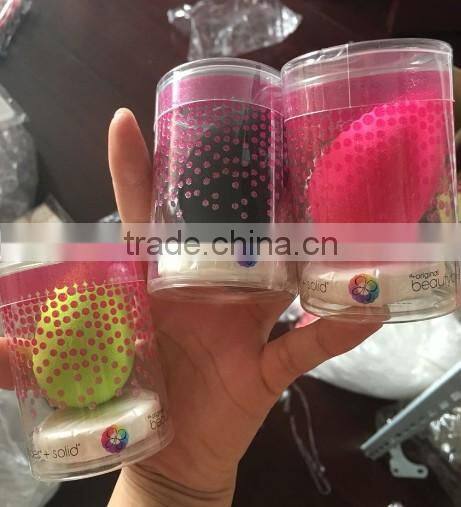 New package Makeup Sponge Blender /soft Beauty tools / Cosmetics makeup sponge puff with a face washing soap
