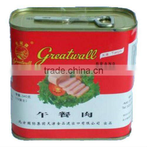 ready to eat canned luncheon meat