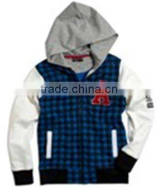 High Quality Fashion 100% Cotton Zipper Men Sweatshirt