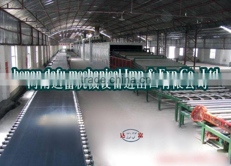 Automatic production line equipments for gypsum board wall partition
