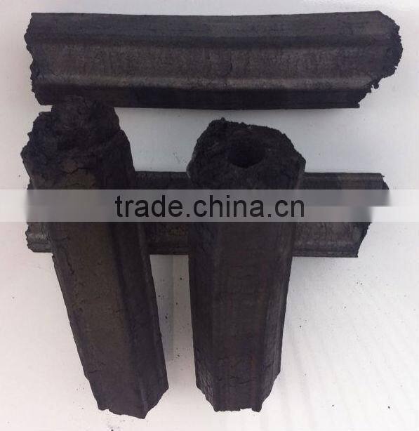 hexagon shape natural restaurant grade bbq charcoal