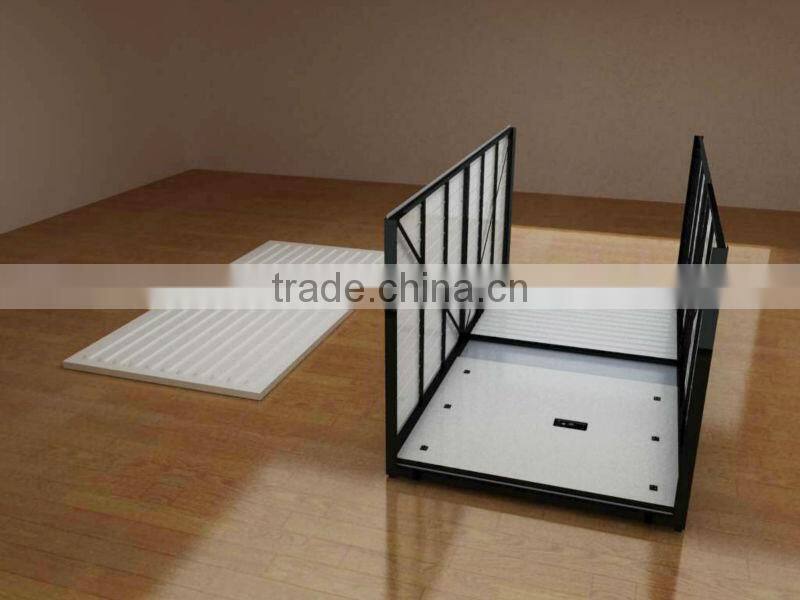 Collapsible container storage shed