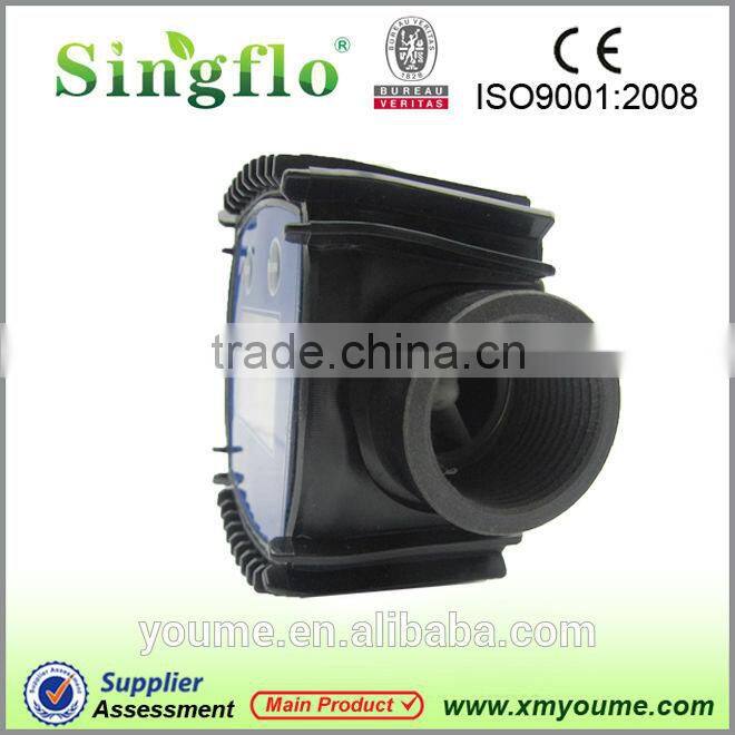 Singflo hydraulic oil flow meter/fuel oil flow meter/ accurate flow meter with battery