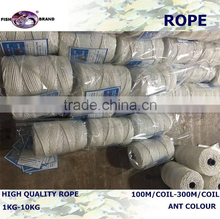 nylon/polyester braided rope