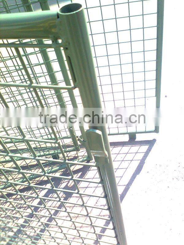 stackable euro. wire cages/pallet cages
