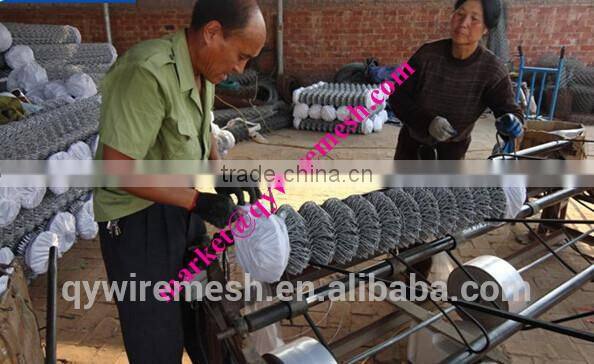 Hot sale PVC coated and galvanized chain link fence/stainless steel chain link fence/temporary chain link fence